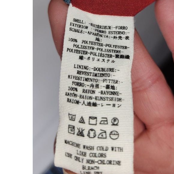 Free People All I Got Tiered Red Floral Maxi Dress Size 2 - Picture 6 of 9